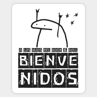 A los hijos del Rock' Roll: Bienvenidos Sticker